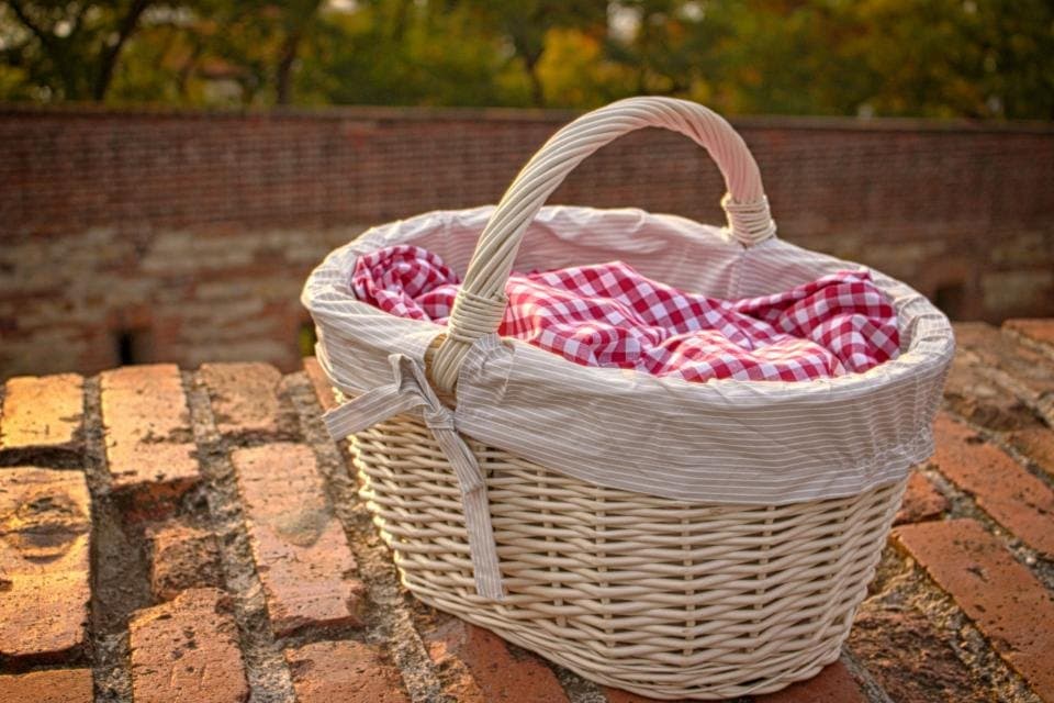 Wicker Picnic Basket